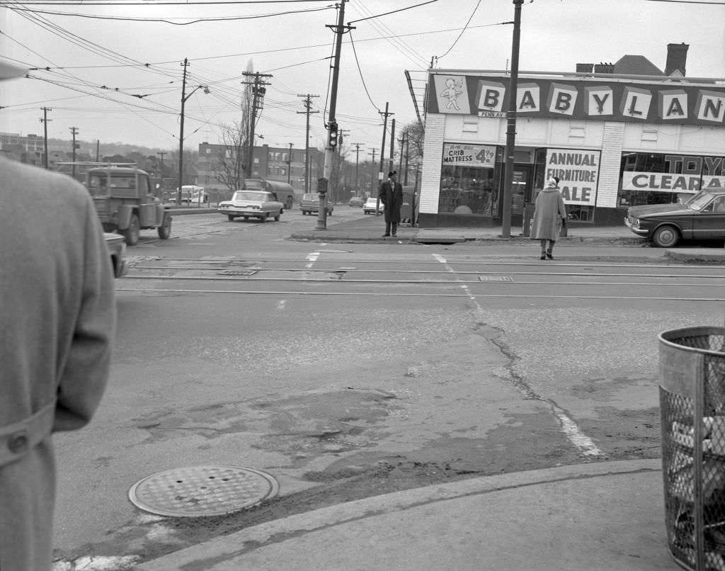 #79 Penn Avenue and Negley Avenue, 1964
