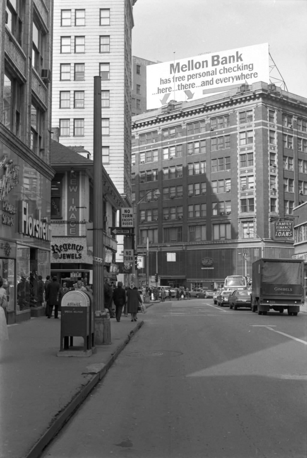 #15 Fifth Ave at Market Square, 1973