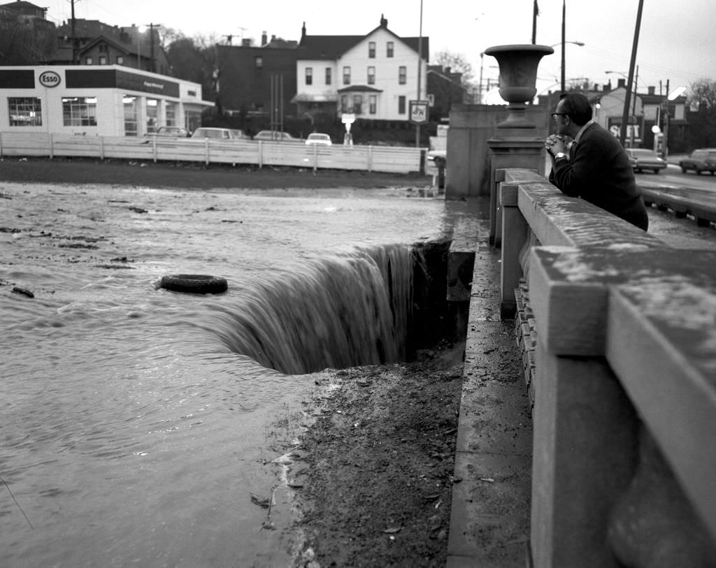 #94 Heth’s Run Bridge overview, rehabilitated in 2014 to resemble original design, 1970.