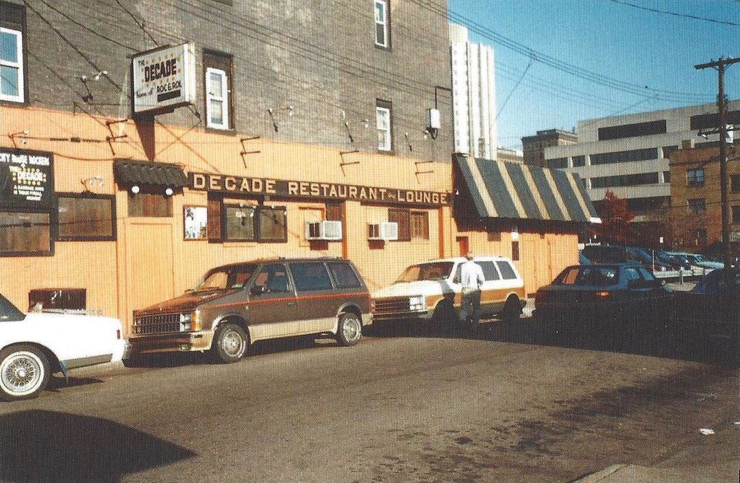#8 The Decade, now the Garage Door Saloon, shortly before its closing in 1995.
