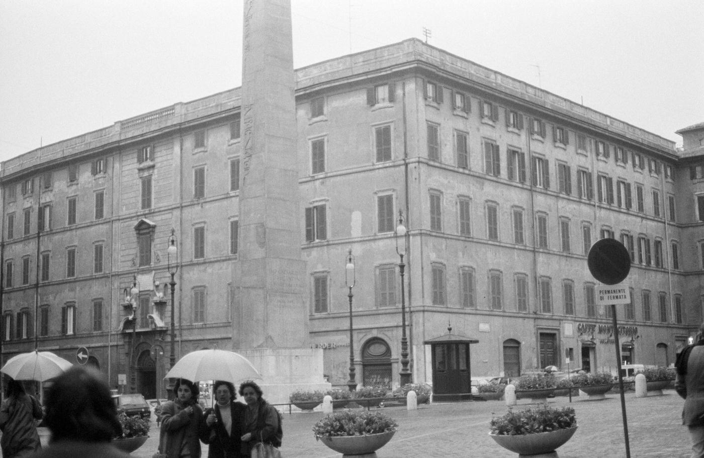 #35 St. John Lateran Square in Rome, December 1982