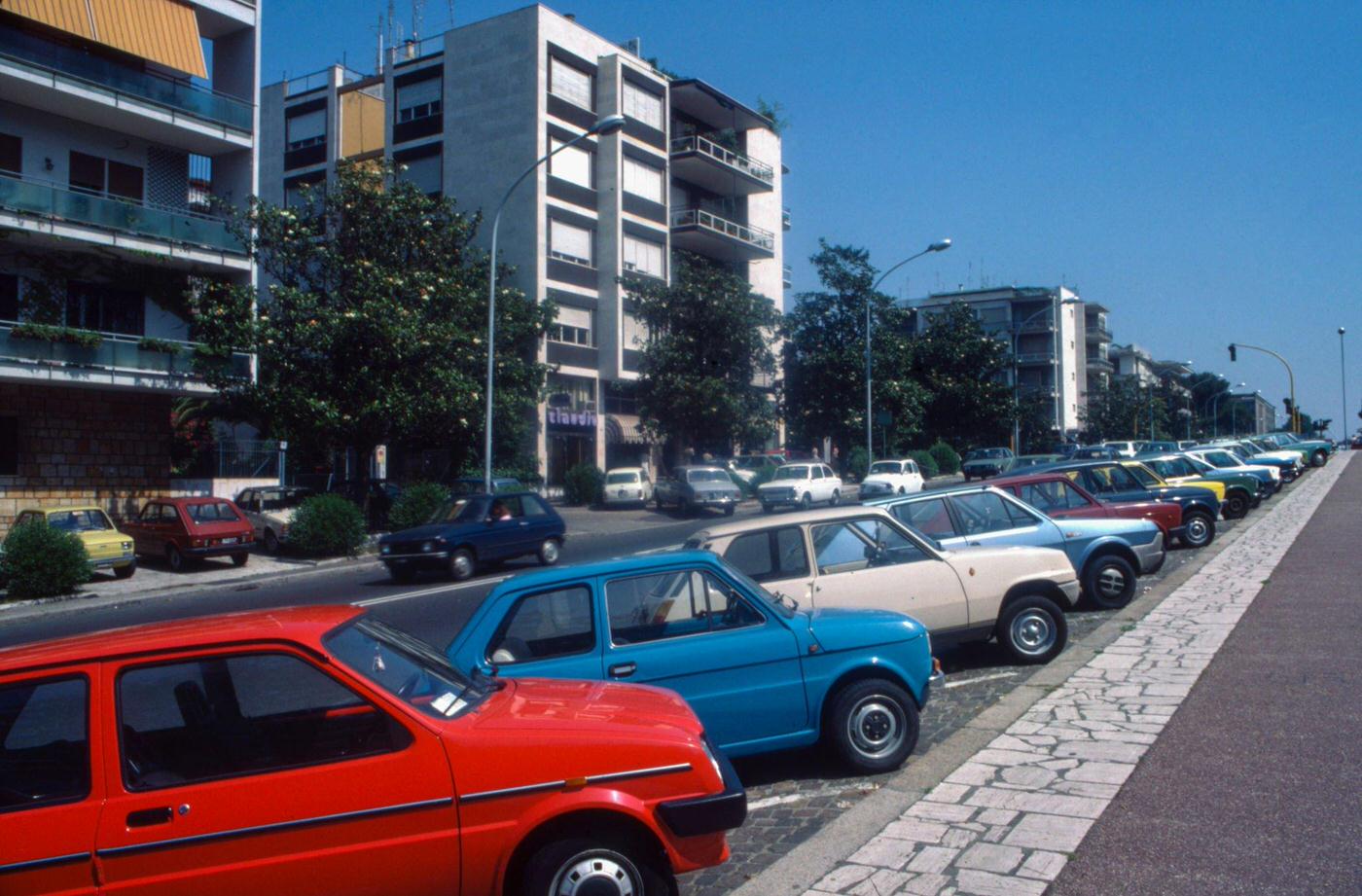 #37 Residential Street in Esposizione Universale di Roma, July 1983