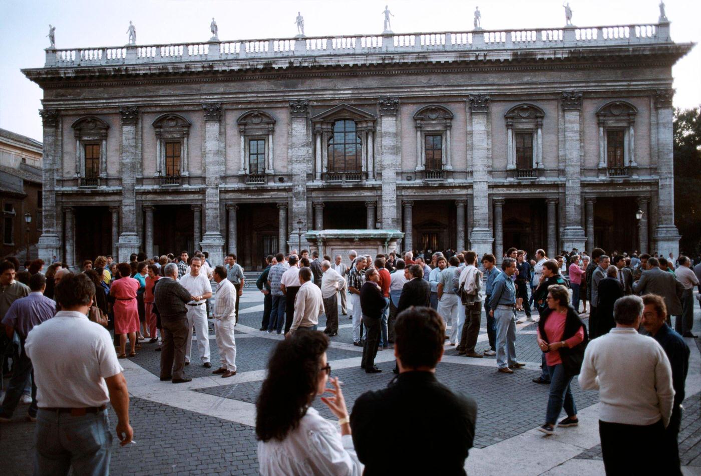 #68 Piazza del Campidoglio in Rome, 1988