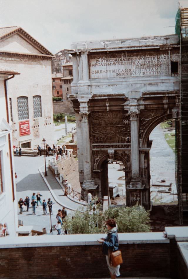 #18 The Roman Forum, Rome, 1985