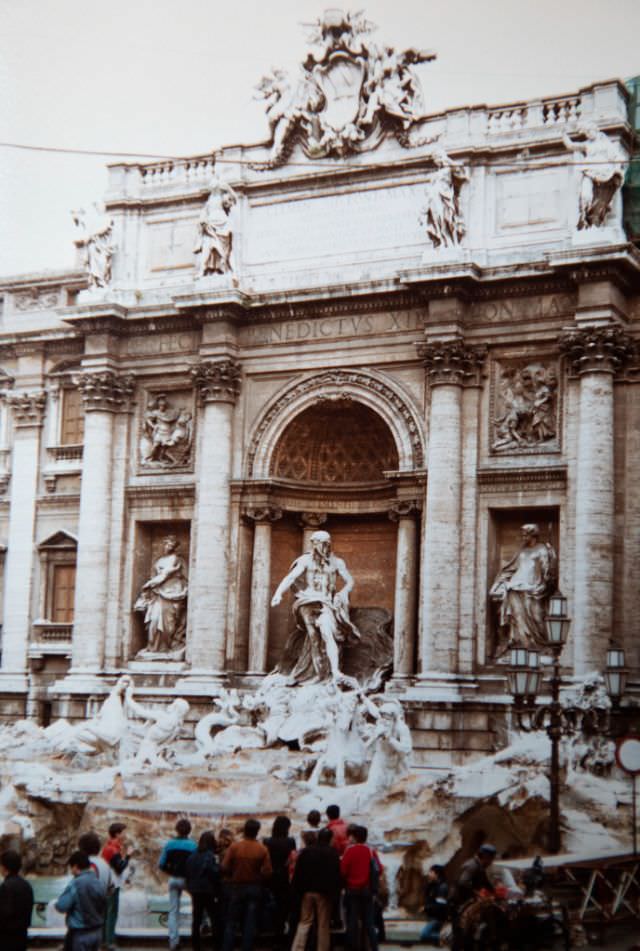 #98 Trevi Fountain, Rome, 1985