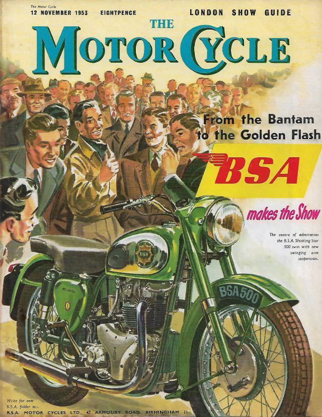 #14 The Motor Cycle magazine, November 12, 1953
