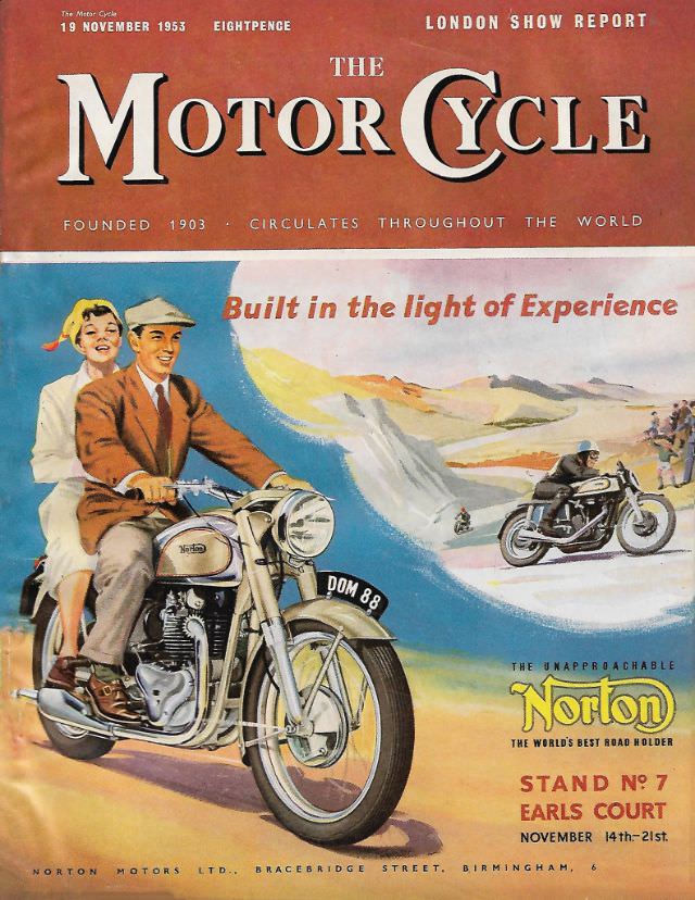#15 The Motor Cycle magazine, November 19, 1953