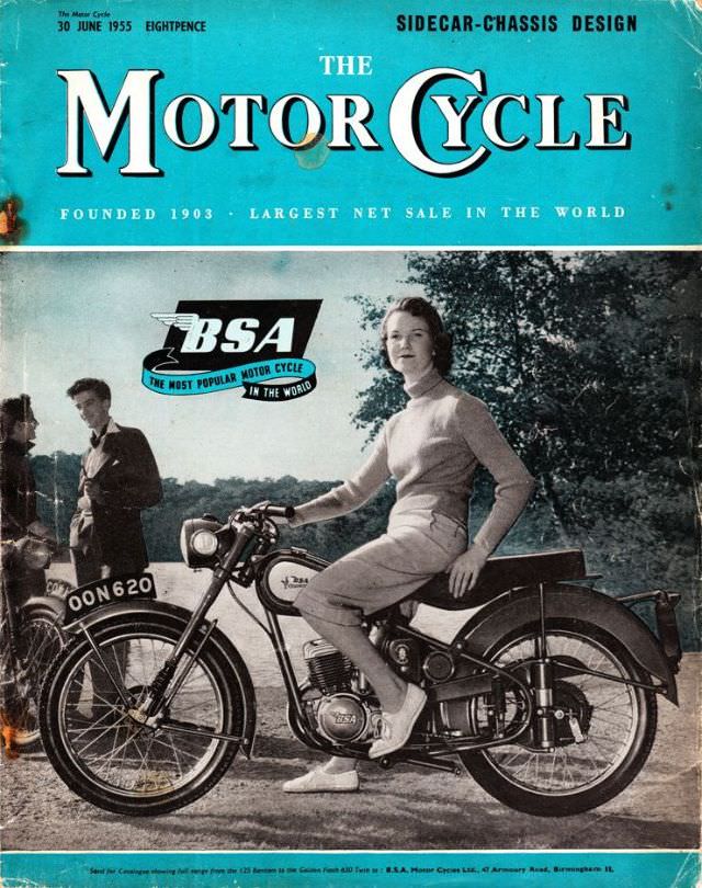 #21 The Motor Cycle magazine, June 30, 1955