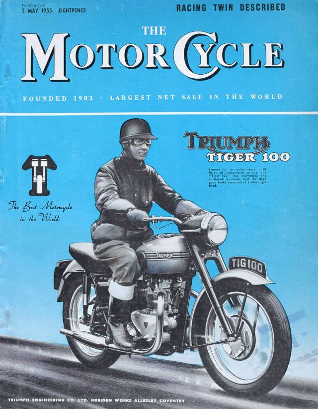 #22 The Motor Cycle magazine, May 5, 1955