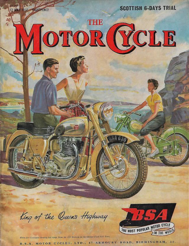 #23 The Motor Cycle magazine, May 12, 1955