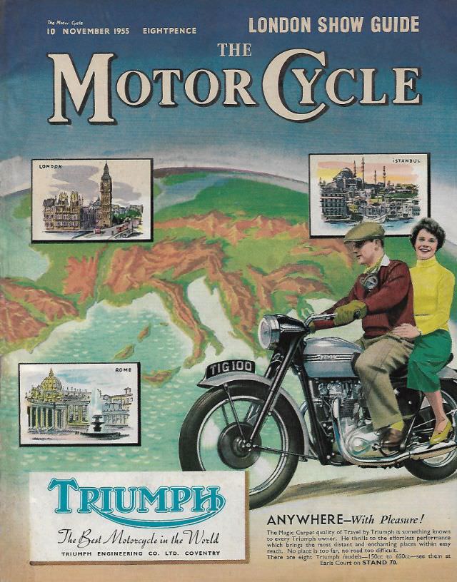 #25 The Motor Cycle magazine, November 10, 1955