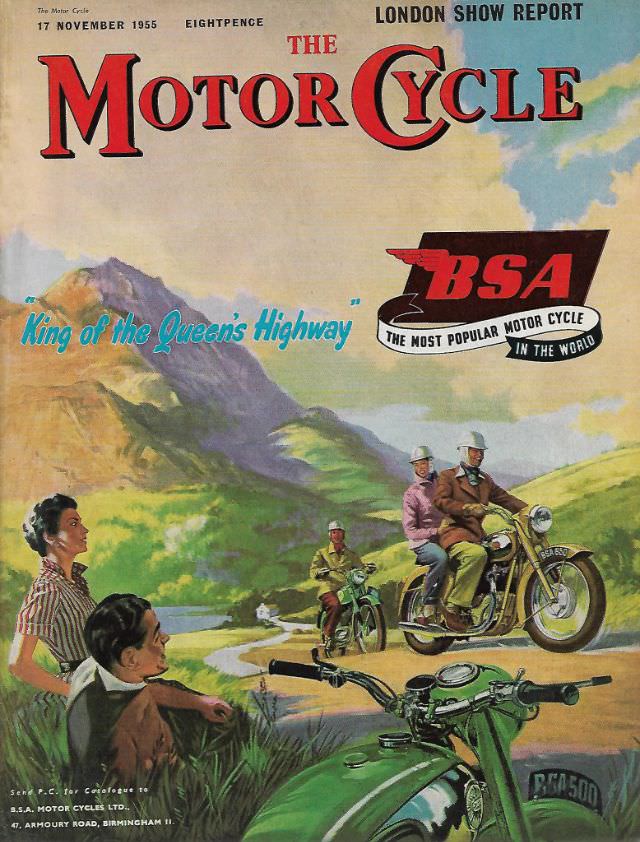 #26 The Motor Cycle magazine, November 17, 1955
