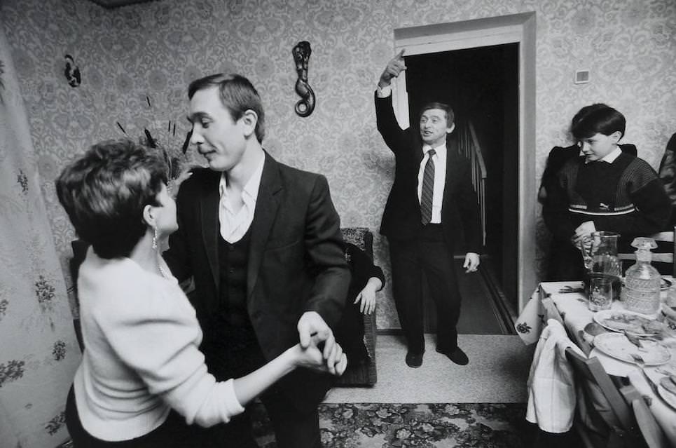 #24 New Year’s party at Victor and Karitia’s flat, December 1992.