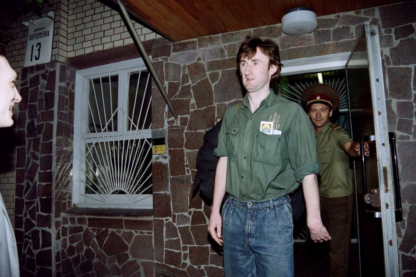#58 Released Political Prisoner in Kiev, 1991