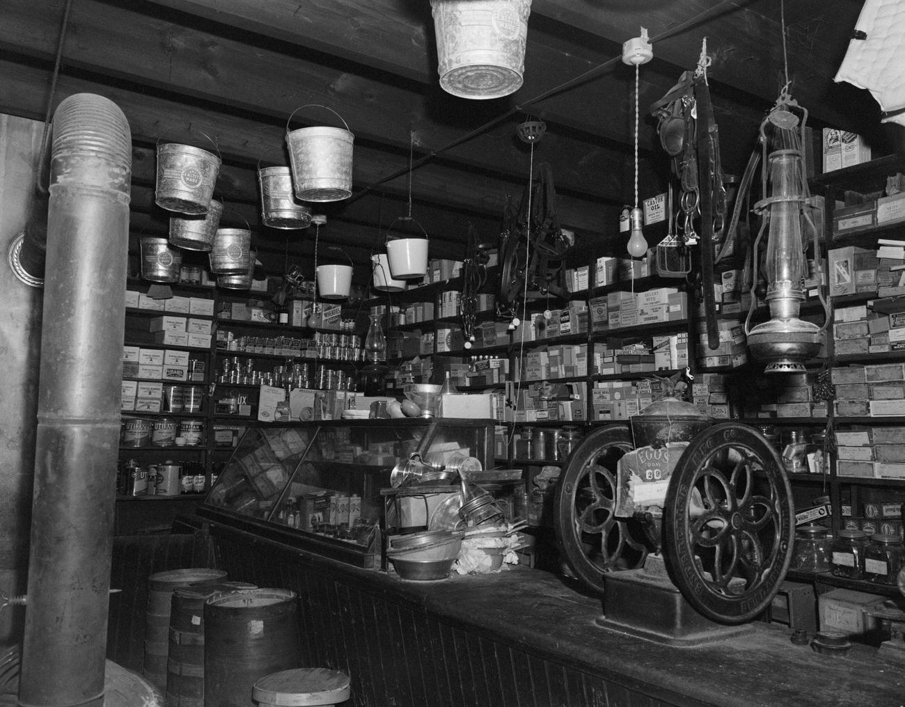 #14 Country General Store Interior, Shiloh, 1900s