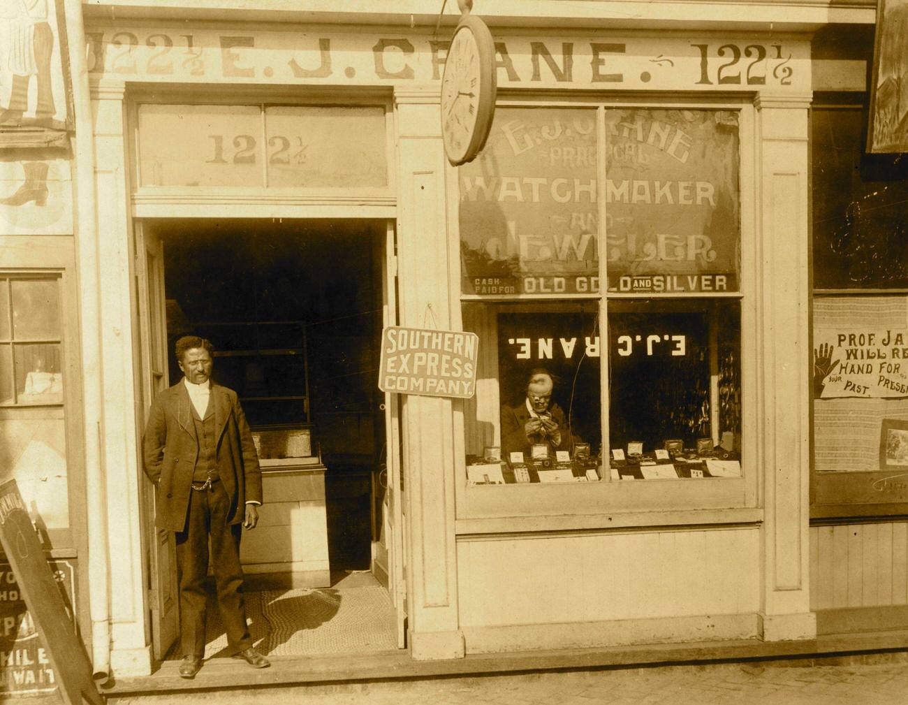 #15 African American Watchmaker & Jeweler Store, 1900
