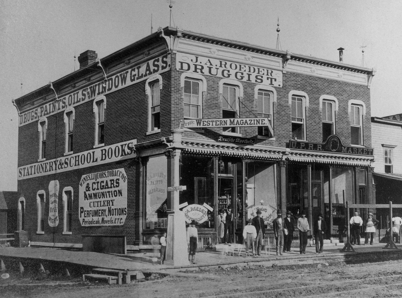 #19 J.A. Roeder Druggist Store, Omaha, Nebraska, 1900s