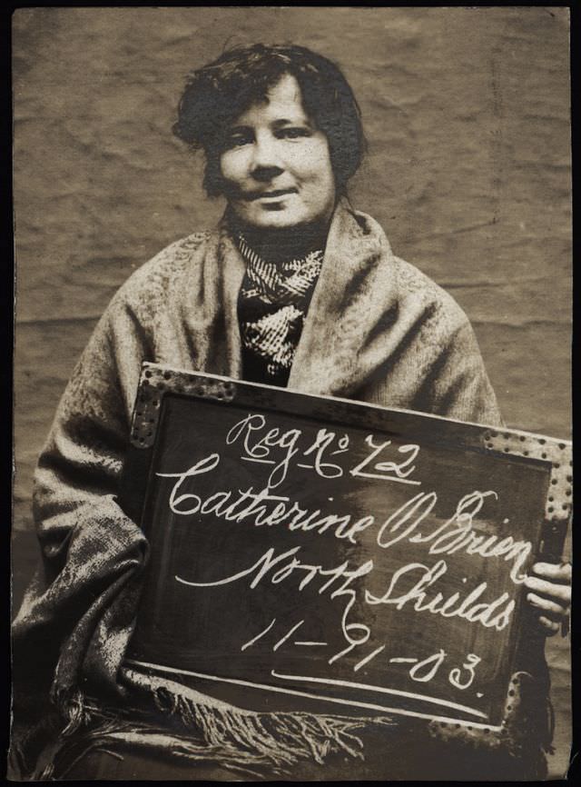#5 Catherine O Brien arrested on 11th November 1903.