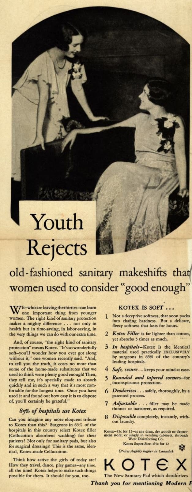 The Hilarious and Eye-Opening World of Early 20th-Century Feminine Hygiene Ads Vintage Ads