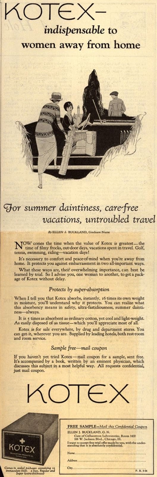 The Hilarious and Eye-Opening World of Early 20th-Century Feminine Hygiene Ads Vintage Ads