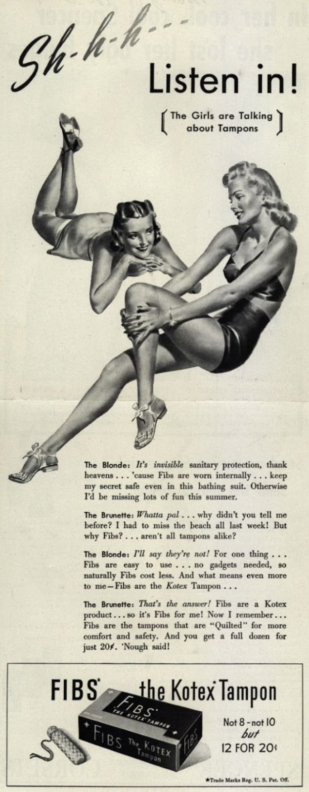 The Hilarious and Eye-Opening World of Early 20th-Century Feminine Hygiene Ads Vintage Ads