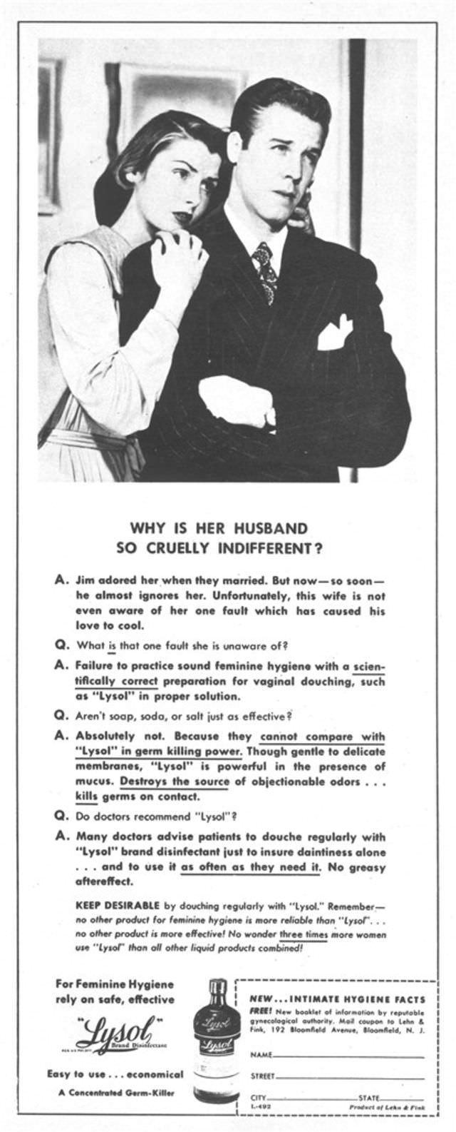 The Hilarious and Eye-Opening World of Early 20th-Century Feminine Hygiene Ads Vintage Ads