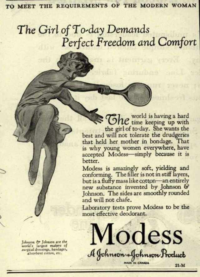 The Hilarious and Eye-Opening World of Early 20th-Century Feminine Hygiene Ads Vintage Ads