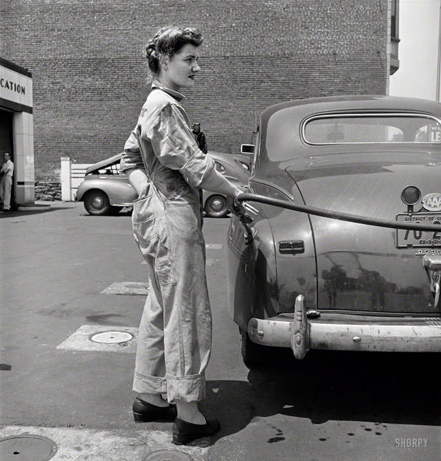 What Gas Stations Looked Like Through the Lens of the Past Century Vehicles &; Transportation