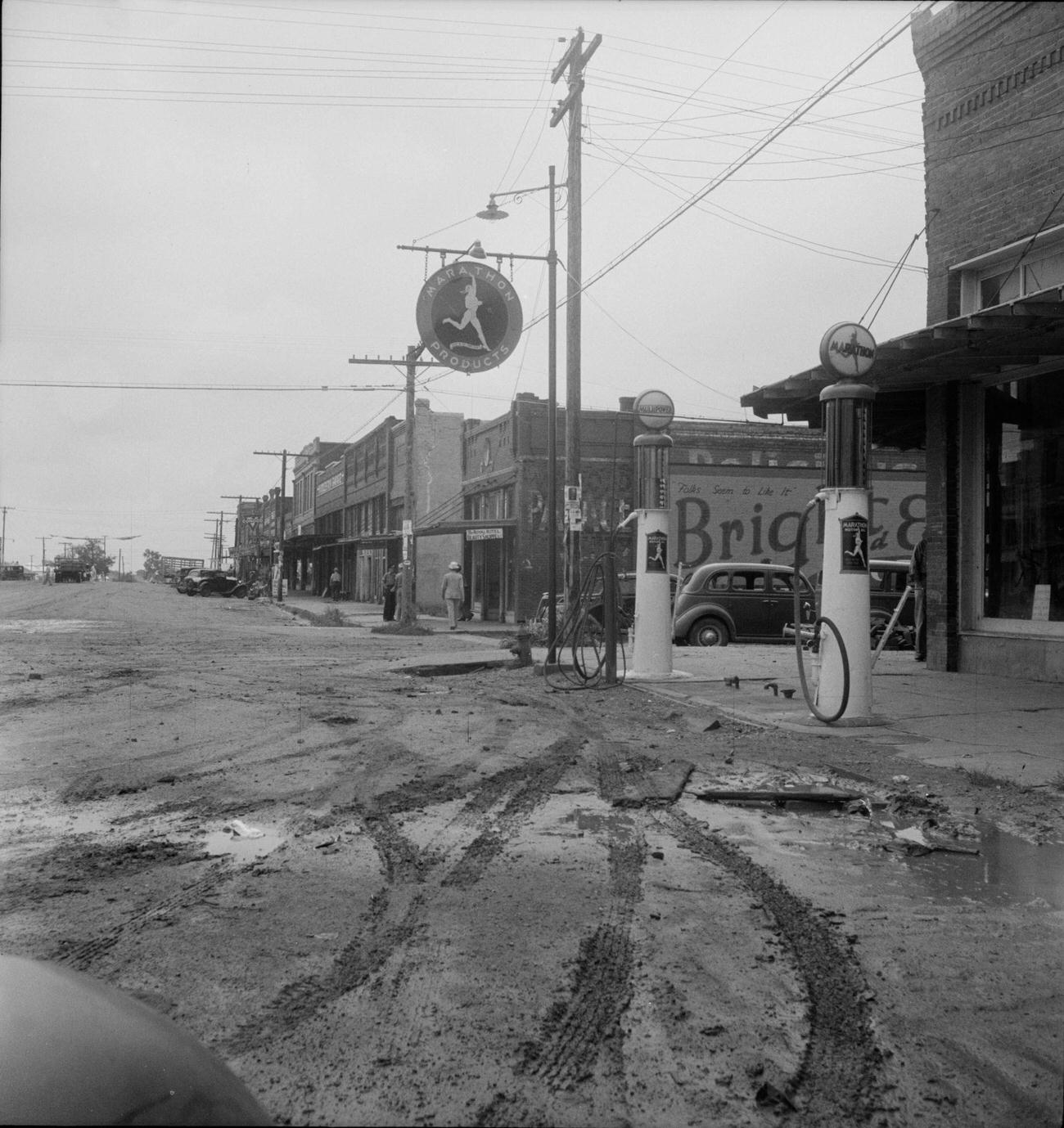 #54 The Town of Caddo, Oklahoma, Source of Migrants to Pacific Coast