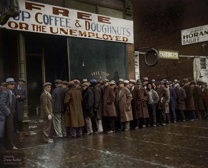 #5 Al Capone’s Soup Kitchen in Chicago, IL, 1931.