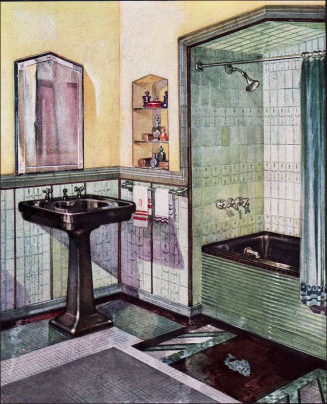 #4 Bathroom design from 1930