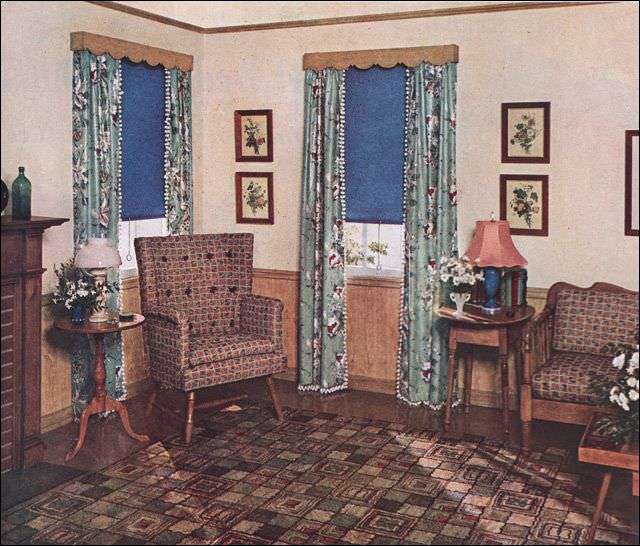 #37 Living room design, 1937