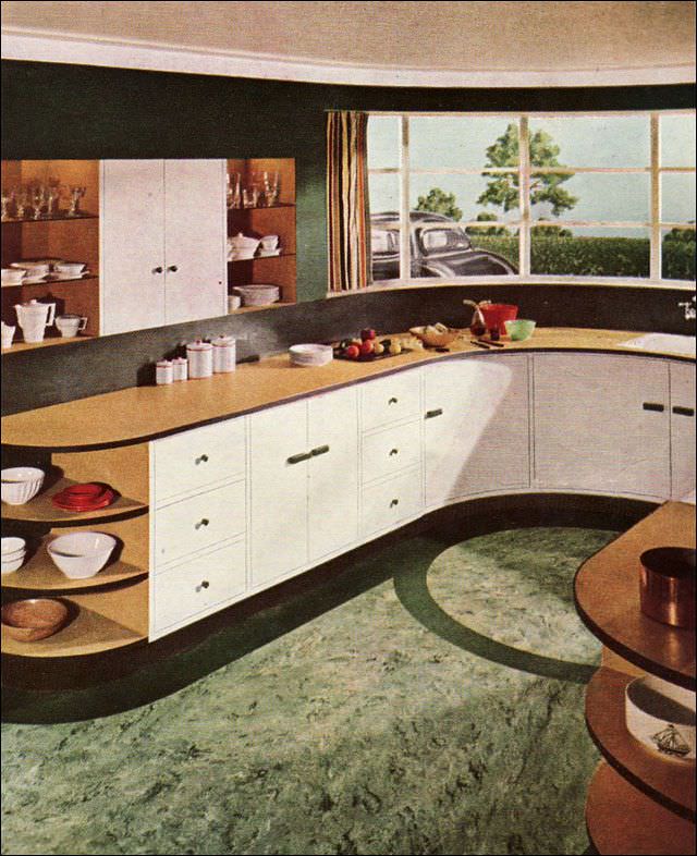 #41 Sealex modern kitchen, 1937