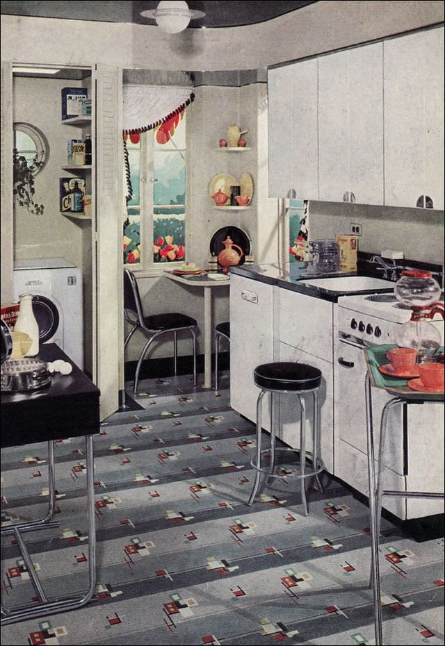 #43 Armstrong kitchen design, 1938