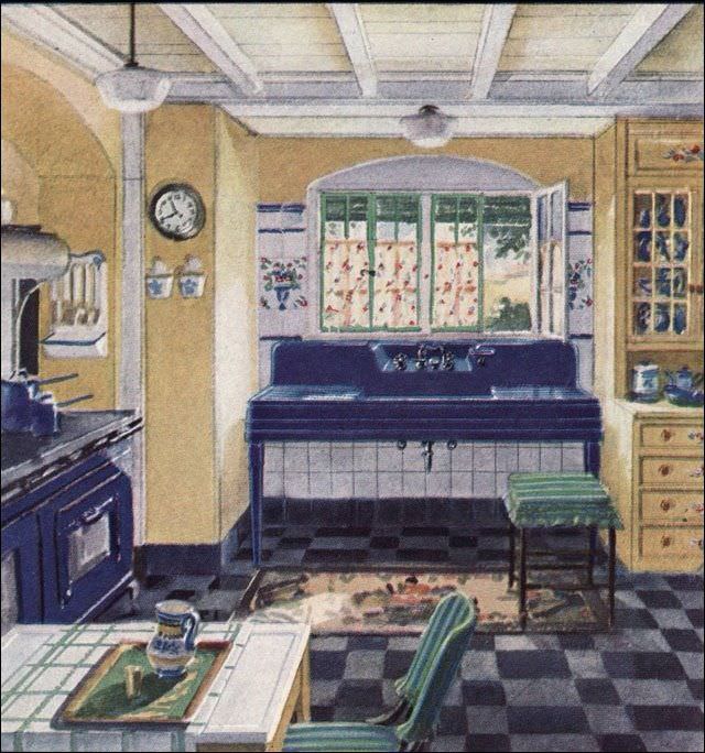 #6 Crane kitchen design, 1930
