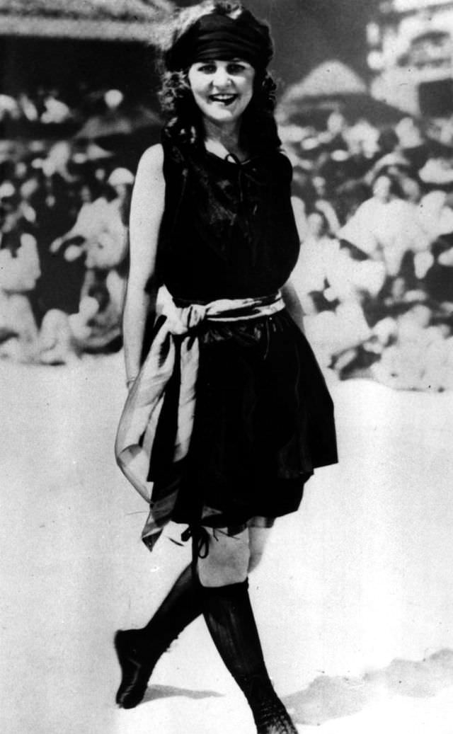 #12 Margaret Gorman, Winner of First Miss America Pageant, Atlantic City, 1921