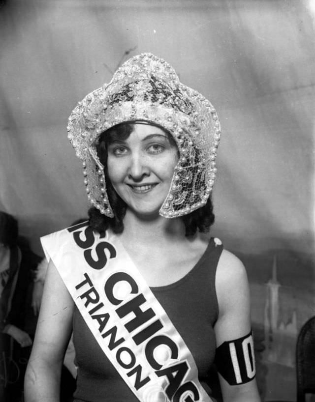 #33 Mae Greene, Miss Chicago 1926, Chosen Among 4,000 Rivals, 1926