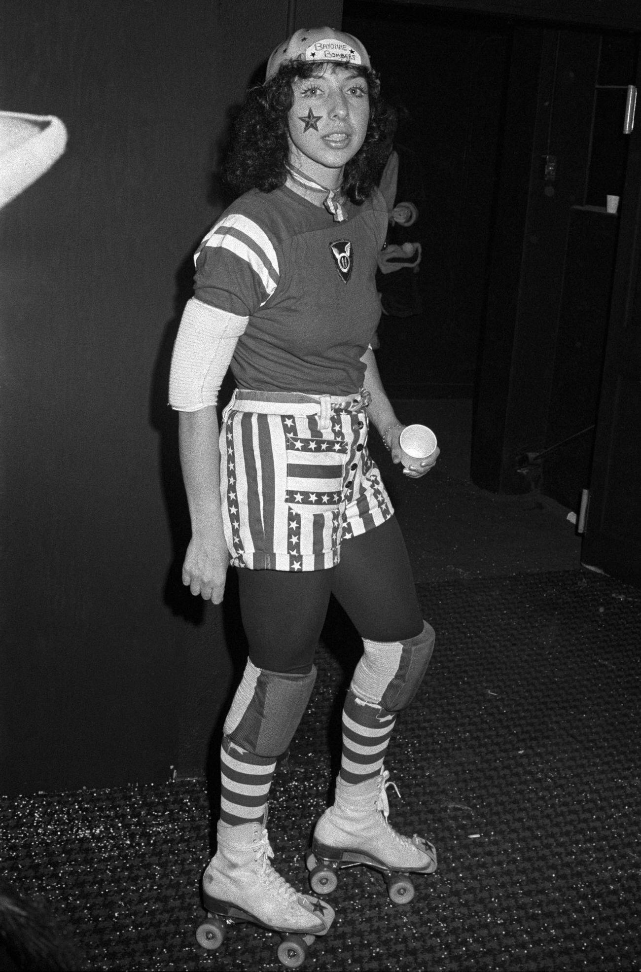 #102 Roller Derby Girl at Paradise Ballroom, Los Angeles, 1983