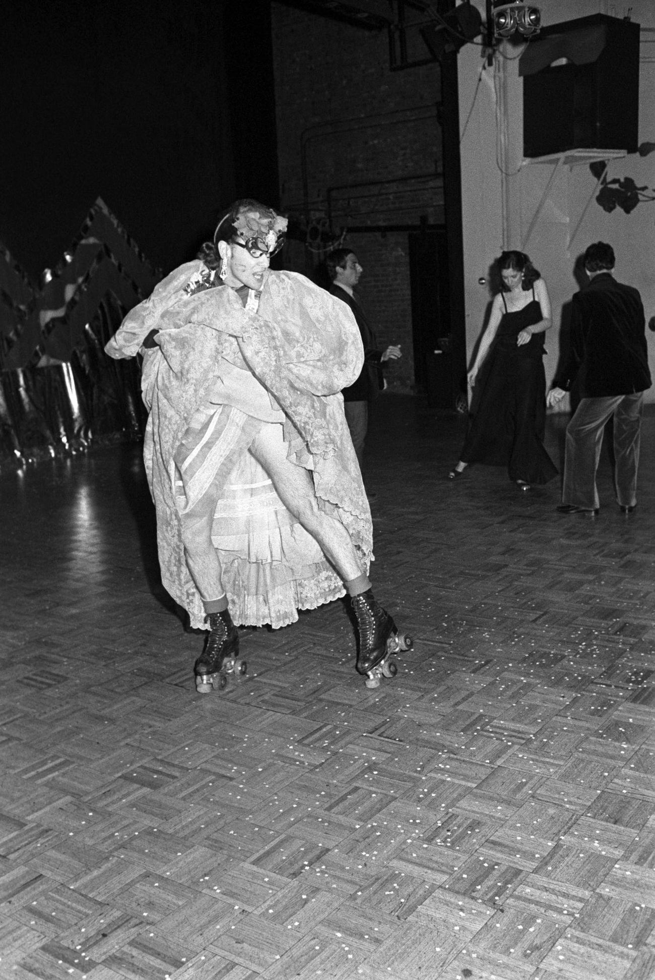 #103 Rollerena, Rollerskating Drag Queen at Studio 54, New York, 1983