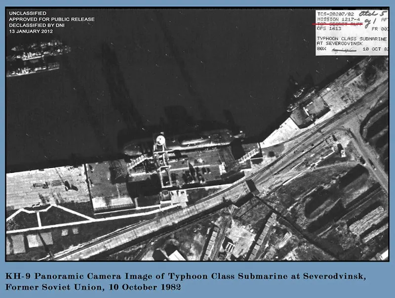 #18 One of the first glimpses of the Typhoon by Western intelligence.