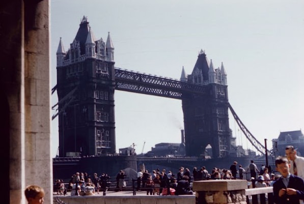 #38 Tower Bridge, London, August 1958.