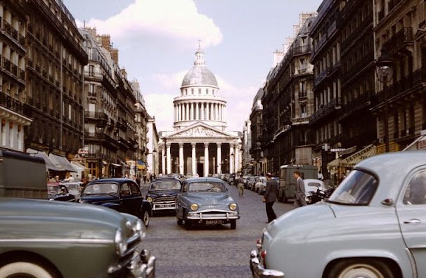 #60 Panthéon, Paris, July 1958.