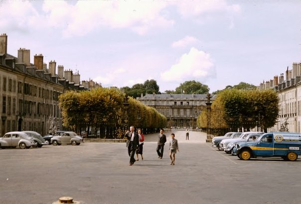 #62 Place Stanislas, Nancy, July 1958.
