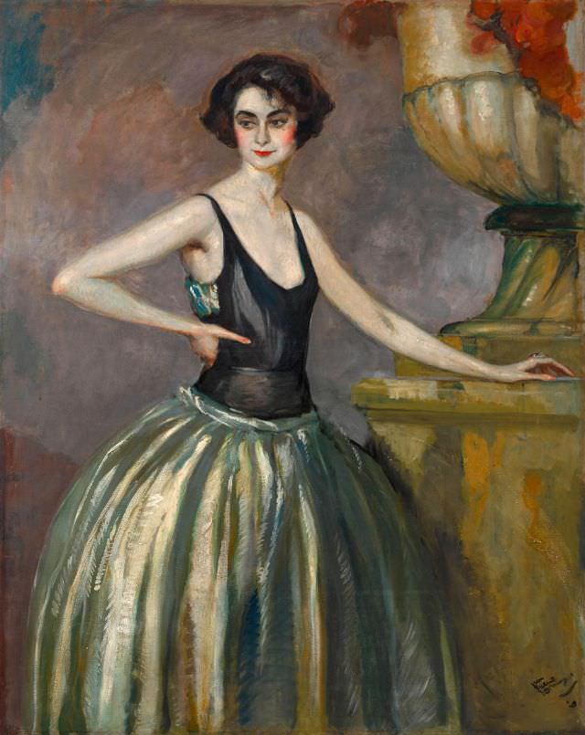 #4 Portrait de femme au tutu, 1920