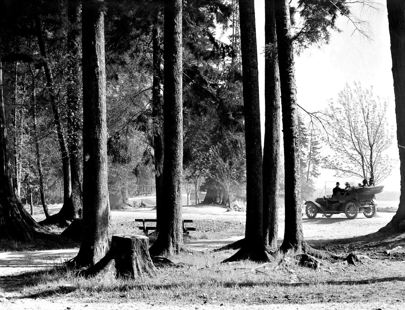 #4 Second Beach in Stanley Park, Vancouver,1912.