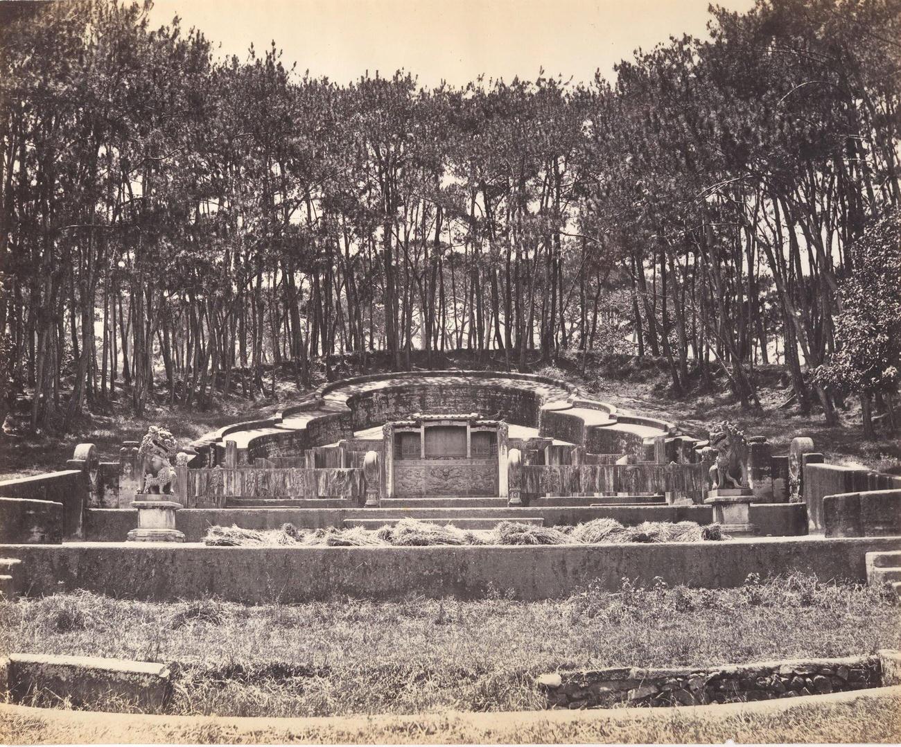 #18 Mandarin Grave at Foochow, 1869