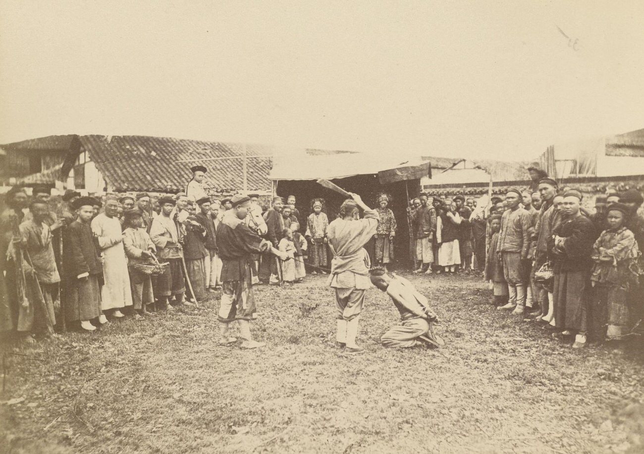 #53 An Execution in Canton, China, 1860s