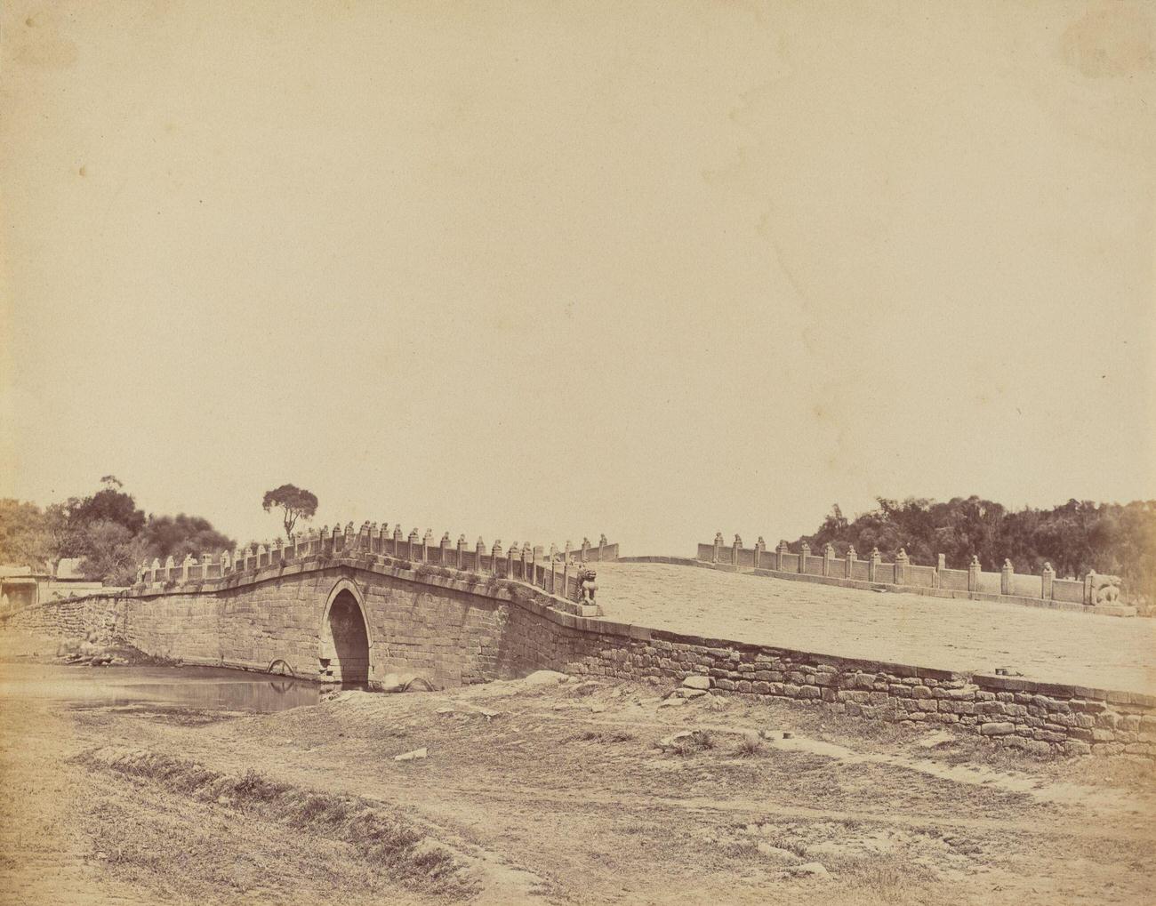 #69 Bridge of Palichian Near Pekin, the scene of the fight with Imperial Chinese Troops, September 21, 1860