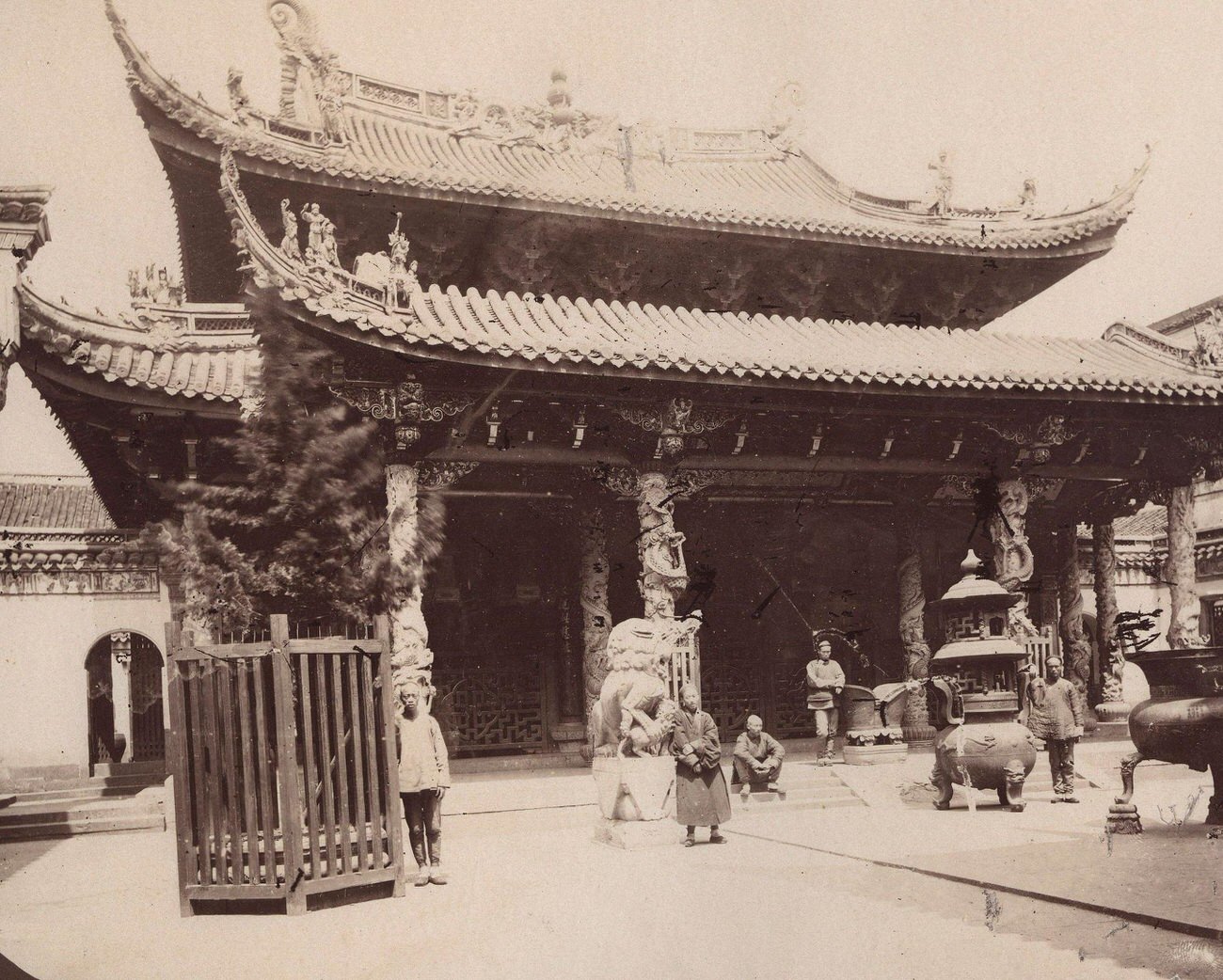 #8 Pagoda in China, 1870