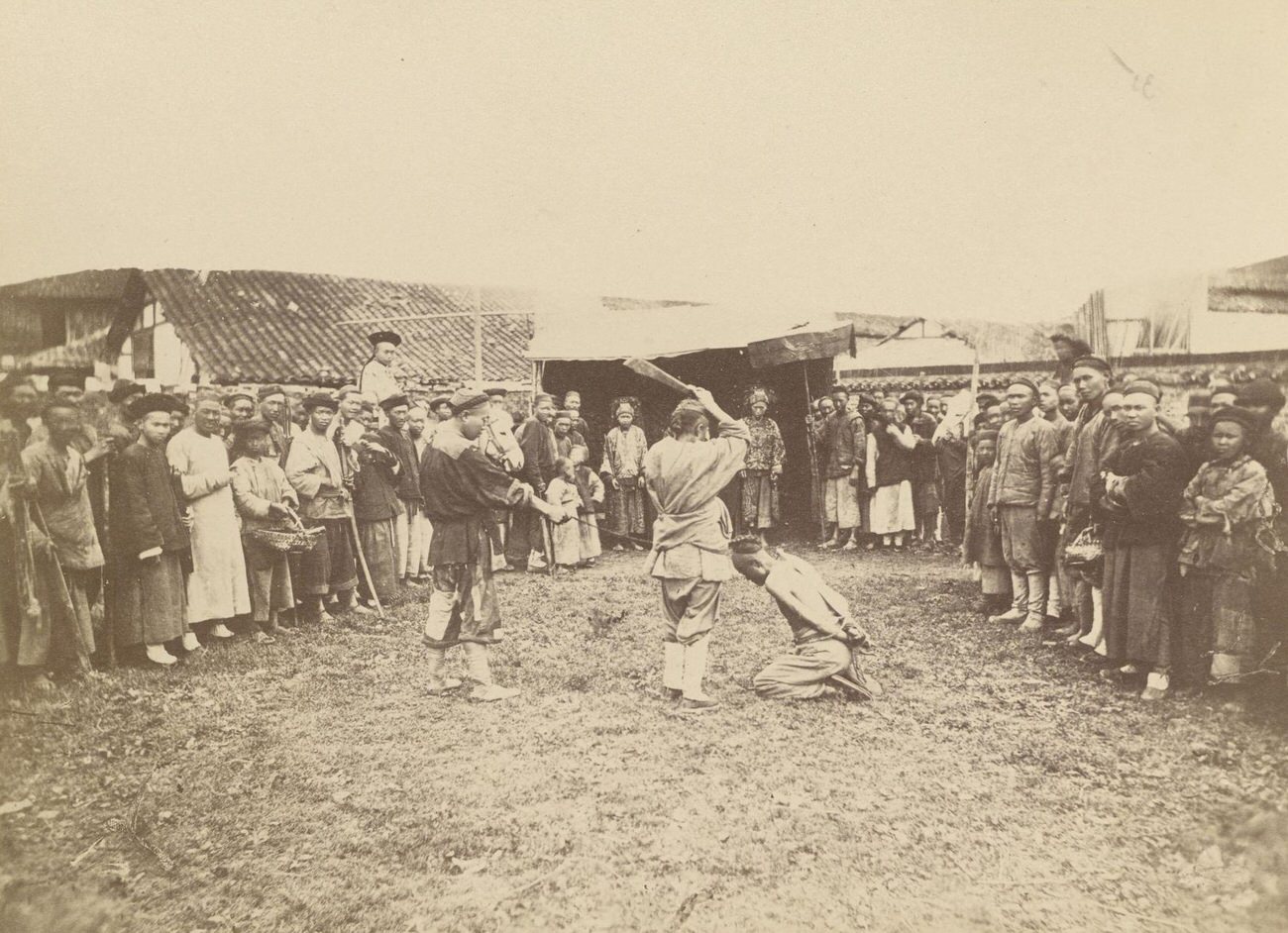 #55 An Execution, Canton, 1870s